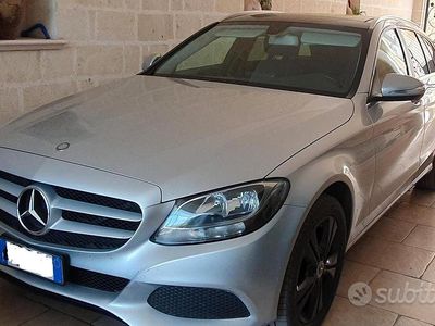 Usata Mercedes C220 170 CV (125 kW) 2015 Grigio Station wagon