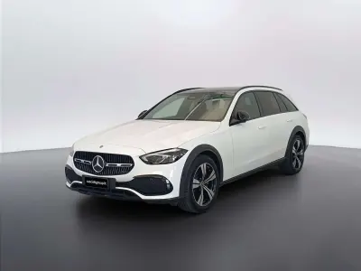 Usata Mercedes C220 Premium 200 CV (147 kW) 2023 Bianco polare Station wagon