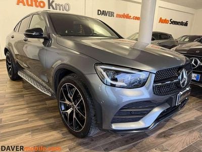 Usata Mercedes GLC220 Premium Plus 194 CV (142 kW) 2021 Grigio scuro Coupé