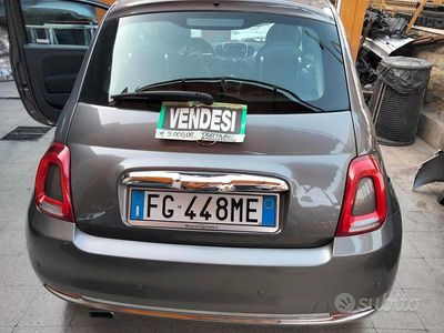 Usata Fiat 500 Lounge 95 CV (69 kW) 2016 Grigio Utilitaria