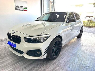 Usata BMW 114 Sport Line 95 CV (69 kW) 2016 Bianco Utilitaria