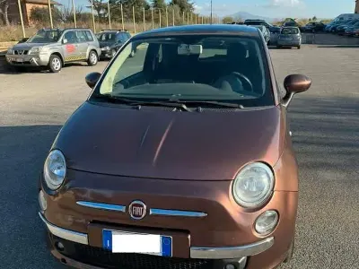 Usata Fiat 500 Pop 75 CV (55 kW) 2008 Marrone Berlina