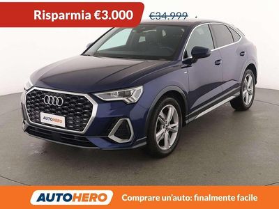 Usata Audi Q3 S-Line 150 CV (110 kW) 2021 Blu/azzurro SUV