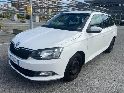 Usata Skoda Fabia Ambition 90 CV (66 kW) 2018 Bianco Station wagon