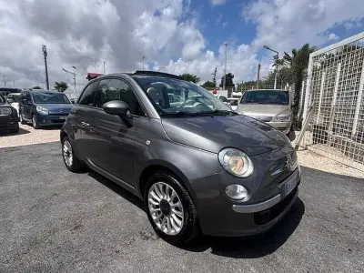 Occasion Fiat 500C Lounge 69 ch (50 kW) 2014 Gris Cabriolet