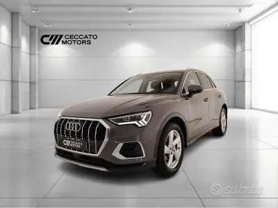 Usata Audi Q3 Advanced 150 CV (110 kW) 2019 Grigio SUV