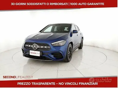 Usata Mercedes GLA180 Advanced Plus 116 CV (85 kW) 2024 Blu SUV