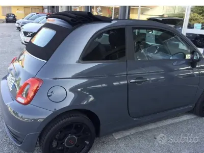 Usata Fiat 500C S 95 CV (69 kW) 2016 Bluazzurro Cabrio
