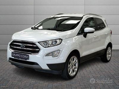 Usata Ford Ecosport Titanium 101 CV (74 kW) 2020 Bianco SUV
