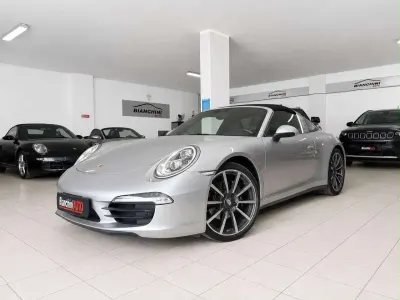 Usata Porsche 991 349 CV (256 kW) 2014 Argento gt Cabrio