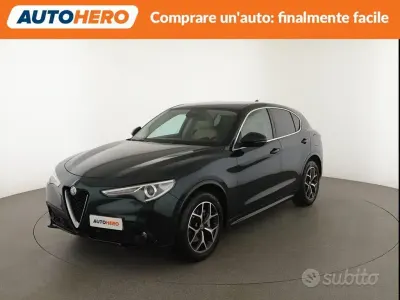 Usata Alfa Romeo Stelvio Ti 209 CV (153 kW) 2020 Verde SUV