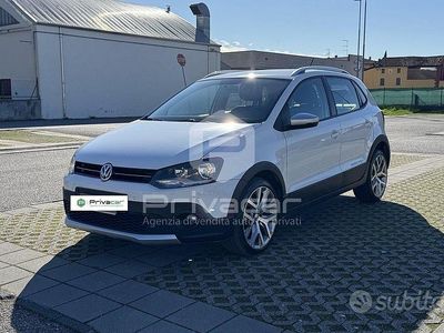 Usata VW Polo Cross 90 CV (66 kW) 2016 Bianco Utilitaria
