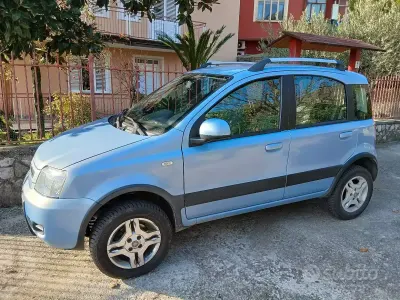 Usata Fiat Panda 4x4 Climbing 69 CV (50 kW) 2008 Blu Utilitaria