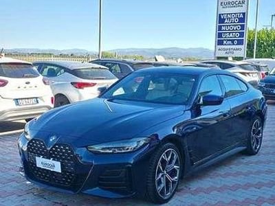 Usata BMW 420 Sport Line 190 CV (139 kW) 2021 Blu/azzurro Coupé
