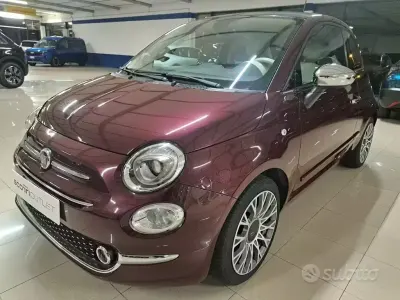 Usata Fiat 500 Lounge 95 CV (69 kW) 2016 Rosso Berlina