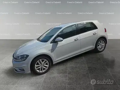 Usata VW Golf VII Executive 110 CV (80 kW) 2017 Bianco Berlina