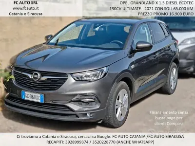 Usata Opel Grandland X Ultimate 131 CV (96 kW) 2021 Grigio SUV