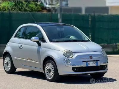 Usata Fiat 500 75 CV (55 kW) 2010 Grigio Berlina