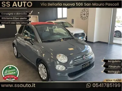 Usata Fiat 500C Red 69 CV (50 kW) 2022 Grigio Cabrio