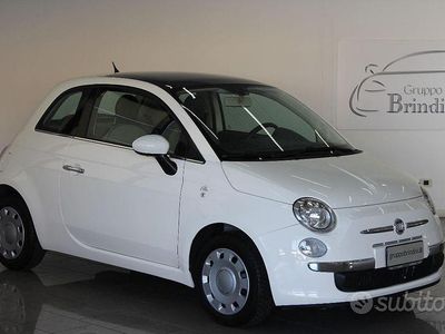 Usata Fiat 500 Lounge 95 CV (69 kW) 2011 Bianco Utilitaria