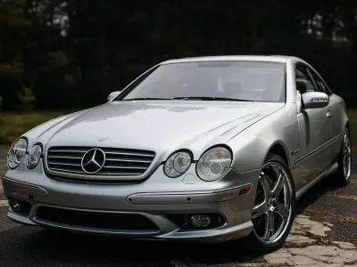 Usata Mercedes CL55 AMG AMG 500 CV (367 kW) 2003 Argento Coupé