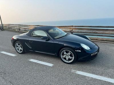 Usata Porsche Boxster 240 CV (176 kW) 2005 Blu Cabrio