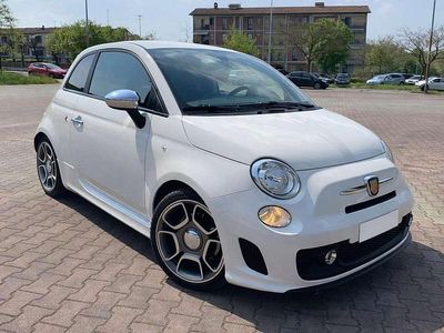Usata Abarth 595 Custom 135 CV (99 kW) 2015 Bianco Utilitaria