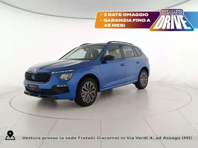 Usata Skoda Kamiq 116 CV (85 kW) 2025 Blu race metallizzato SUV
