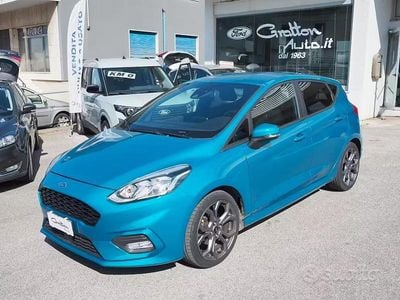 Usata Ford Fiesta ST-Line 85 CV (62 kW) 2019 Blu Utilitaria