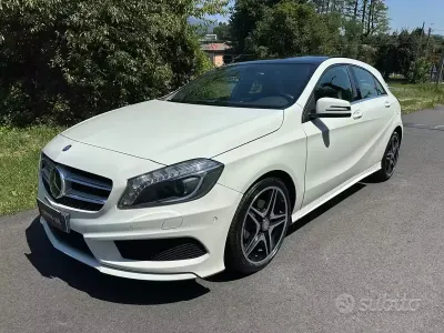 Usata Mercedes A180 Premium 109 CV (80 kW) 2013 Bianco Utilitaria