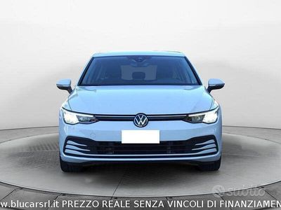 Usata VW Golf VIII Life 110 CV (80 kW) 2022 Bianco Berlina