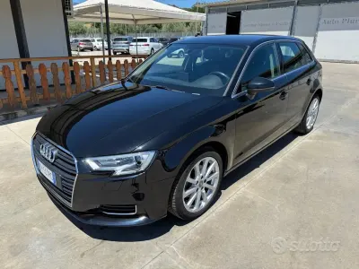 Usata Audi A3 Sport 116 CV (85 kW) 2017 Nero Berlina