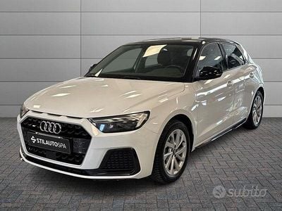 Usata Audi A1 Sportback Admired 110 CV (80 kW) 2019 Bianco Utilitaria