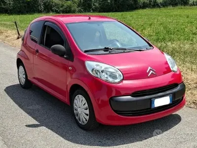 Usata Citroën C1 68 CV (50 kW) 2007 Rosso Utilitaria