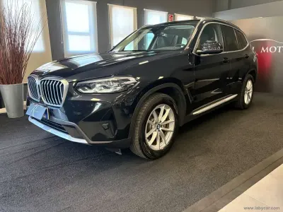 Usata BMW X3 190 CV (139 kW) 2022 Nero SUV