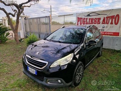 Usata Peugeot 2008 Allure 82 CV (60 kW) 2014 Nero SUV