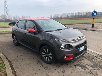 Usata Citroën C3 PureTech 82 CV (60 kW) 2018 Grigio Utilitaria
