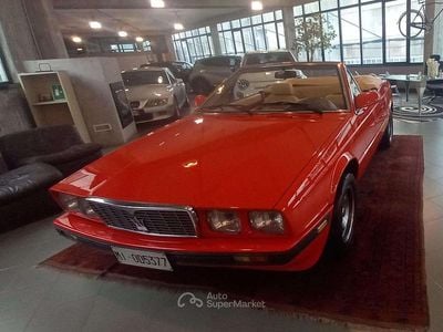 Usata Maserati Biturbo 184 CV (135 kW) 1986 Rosso Cabrio