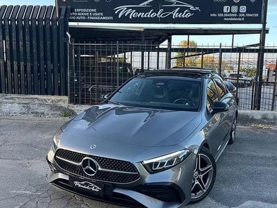 Usata Mercedes A180 AMG Line Premium 115 CV (84 kW) 2023 Grigio Berlina