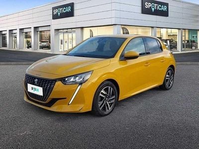 Usata Peugeot 208 Allure 101 CV (74 kW) 2021 Giallo faro Utilitaria