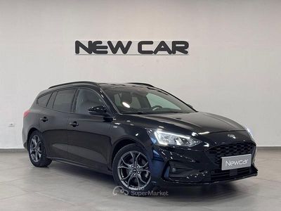 Usata Ford Focus ST-Line 125 CV (91 kW) 2019 Nero Station wagon