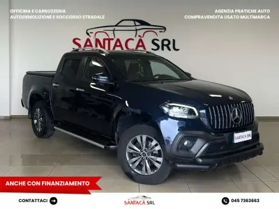 Usata Mercedes X250 190 CV (139 kW) 2019 Blu/azzurro Pick-up