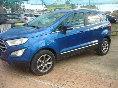 Usata Ford Ecosport Sport 99 CV (72 kW) 2019 Blu/azzurro SUV