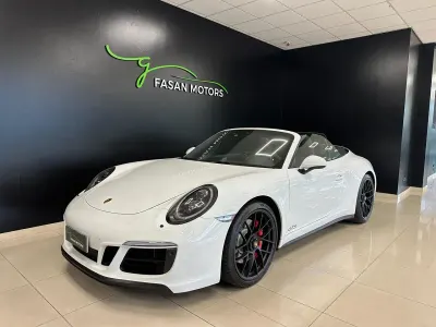 Usata Porsche 911 Carrera 4 GTS 450 CV (330 kW) 2018 Bianco Cabrio