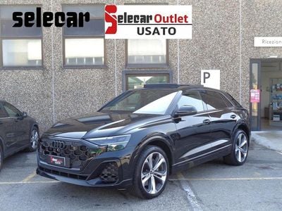 Usata Audi Q8 S-Line 394 CV (289 kW) 2024 Bianco ghiaccio metallizzato SUV