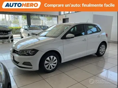Usata VW Polo Trendline 80 CV (58 kW) 2018 Bianco Utilitaria