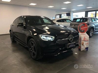 Usado Mercedes GLC220 AMG Line Premium Plus 194 CV (142 kW) 2021 Negro Coupe