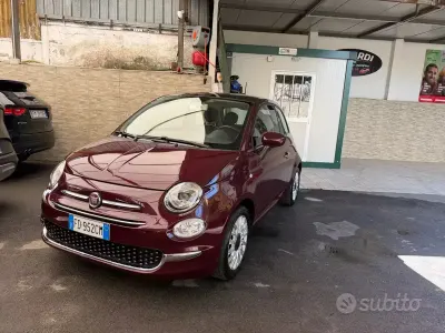Usata Fiat 500 69 CV (50 kW) 2016 Rosso Berlina