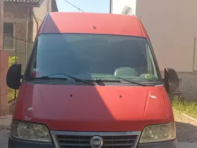 Usata Fiat Ducato 127 CV (93 kW) 2003 Rosso Furgone