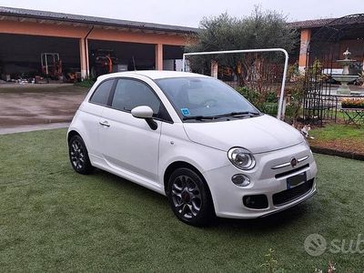 Usata Fiat 500 Pop Star 69 CV (50 kW) 2015 Bianco Utilitaria